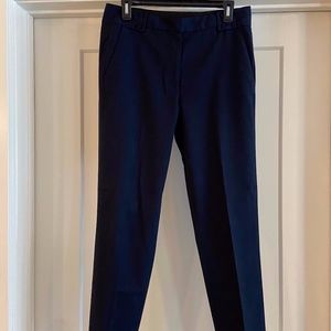 New -Armani Straight Leg Pants in Navy